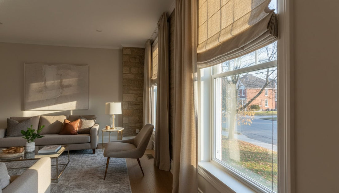 Elegant Roman Shades in Smiths Falls: The Homeowner’s Guide to Custom Style