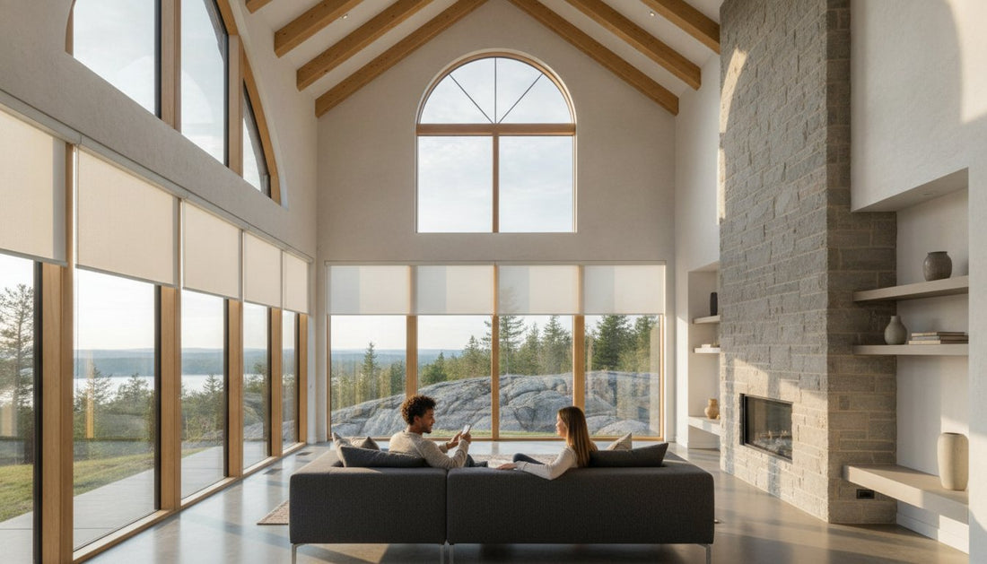 Hard to Reach Window Solutions in Kingston: Custom Blinds & Automation