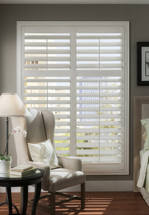 White Dividerrail Bedroom Alta Composite\Vinyl Shutter