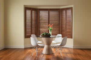 Dining room Woodgrain Wood Shutter