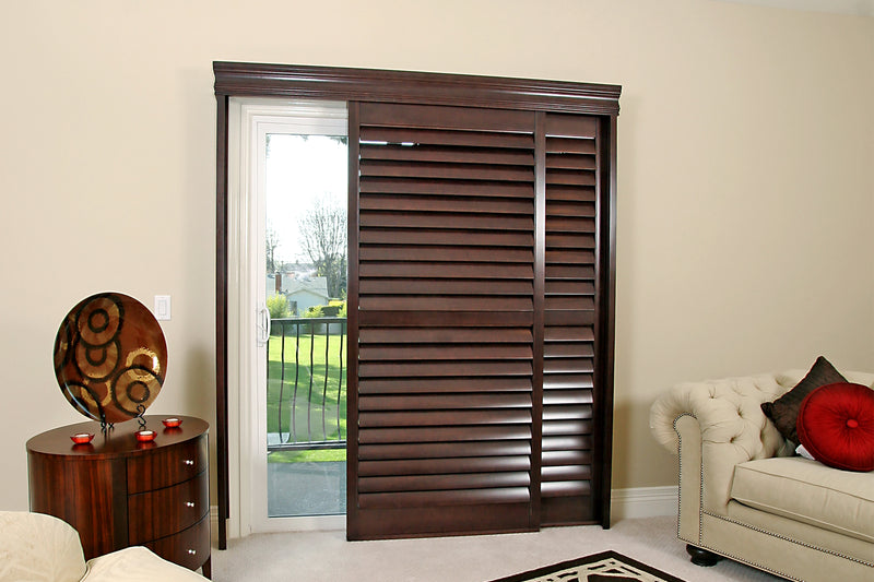Bypass Shutters for Patio Doors