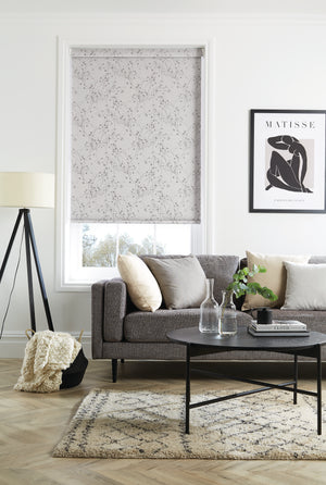 Diamond dust Roller Shades
