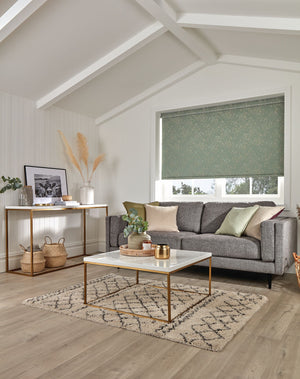 Lilly pad Roller Shades