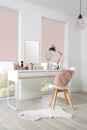 Dream blush Roller Shades