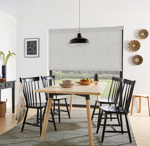 Steel grey Roller Shades
