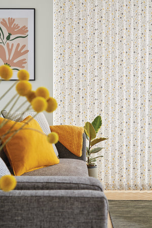 Open Flower Vertical Blind