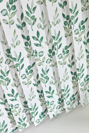Open Eden Bedroom closeup Vertical Blind