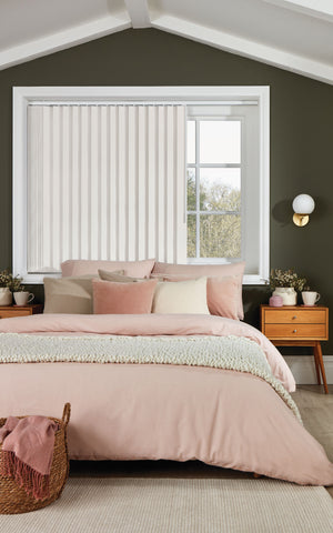 Rice Blackout Vertical Blind