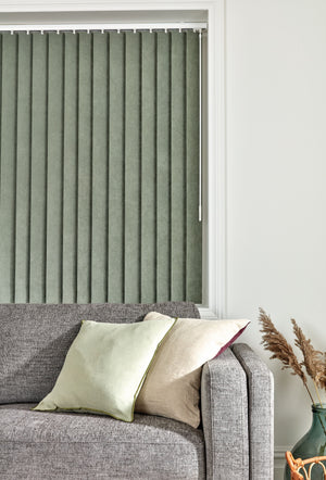 Mid Livingroom Forest Pine Vertical Blind