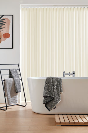 Bedroom Cream Carnival Vertical Blind