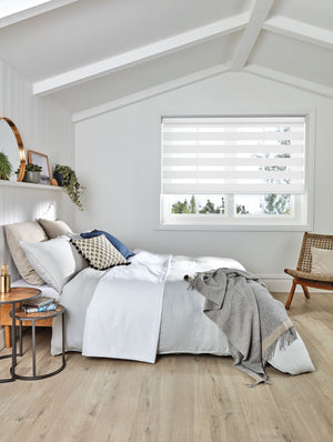 Rimini ash bedroom Dual Shades
