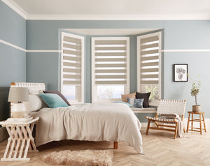 Rimini sand bedroom Dual Shades