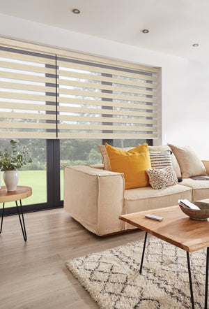 Livingroom Trento beige Dual Shades