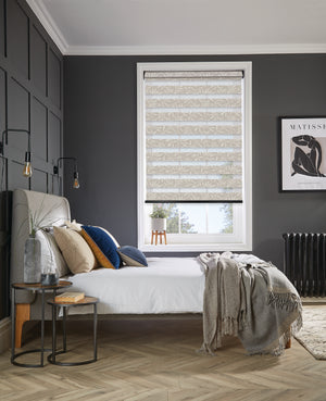 Viale Linen Bedroom Dual Shades