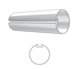 Roller, aluminium, single slot, 32mm OD,