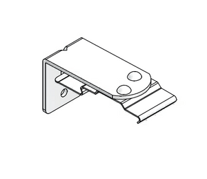 Cassette face fix brackets, spring
