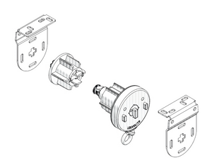 Crank Control End Set – 40mm Slide-lock