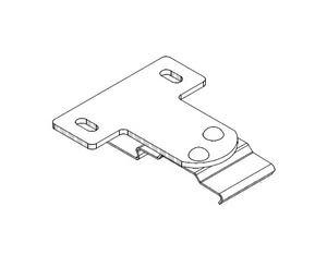 Cassette top fix extension brackets