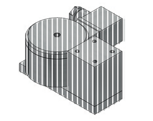 Electro magnet clamping system, single end