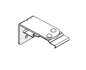 Cassette face fix brackets, spring