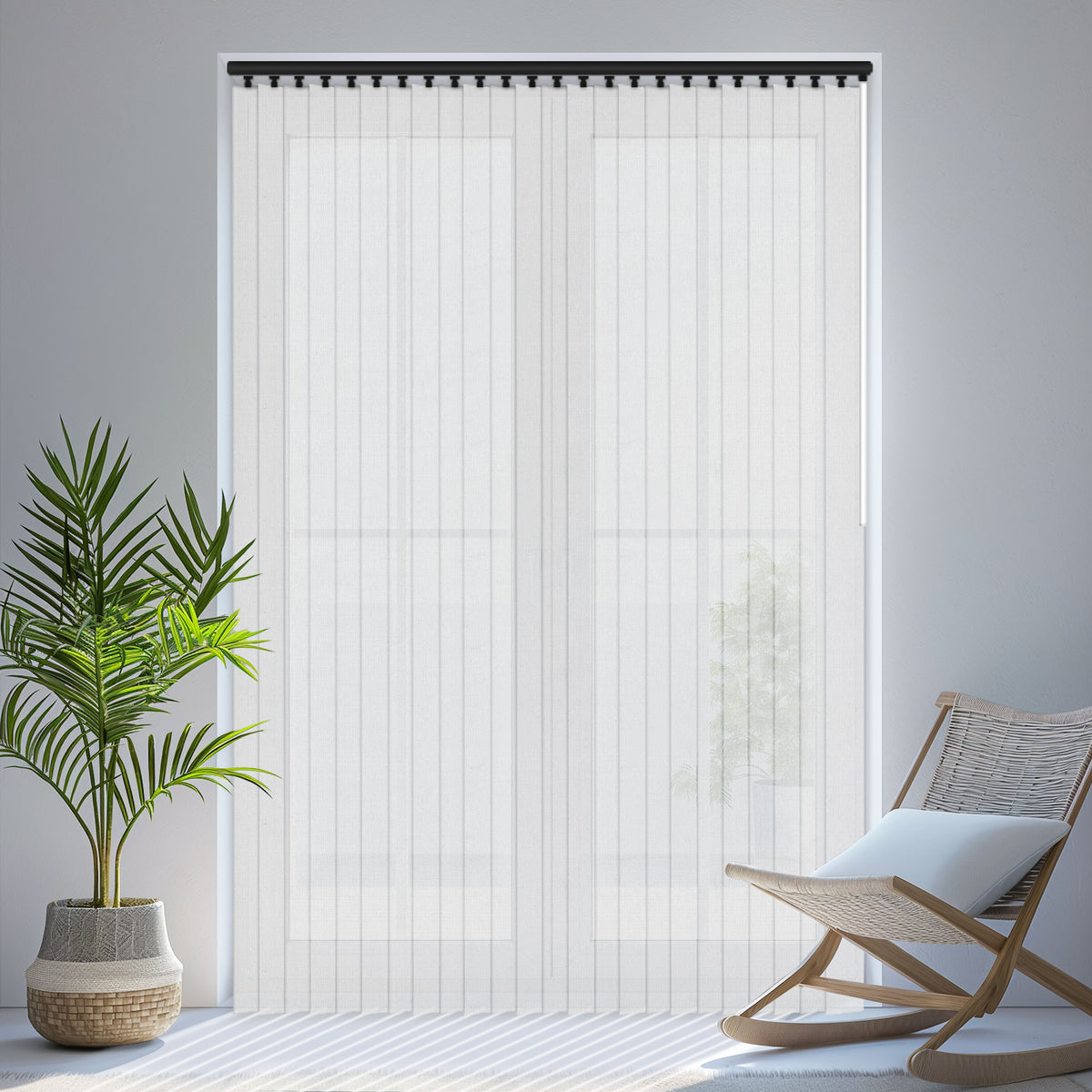 Voile - Light Filtering Vertical Blinds