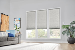 Grey honeycomb Shades