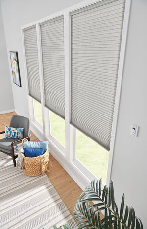 Motorized honeycomb Shades